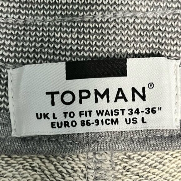 Topman Men’s Gray Knit Jogger Pants Size Large 34-36 - Picture 13 of 13